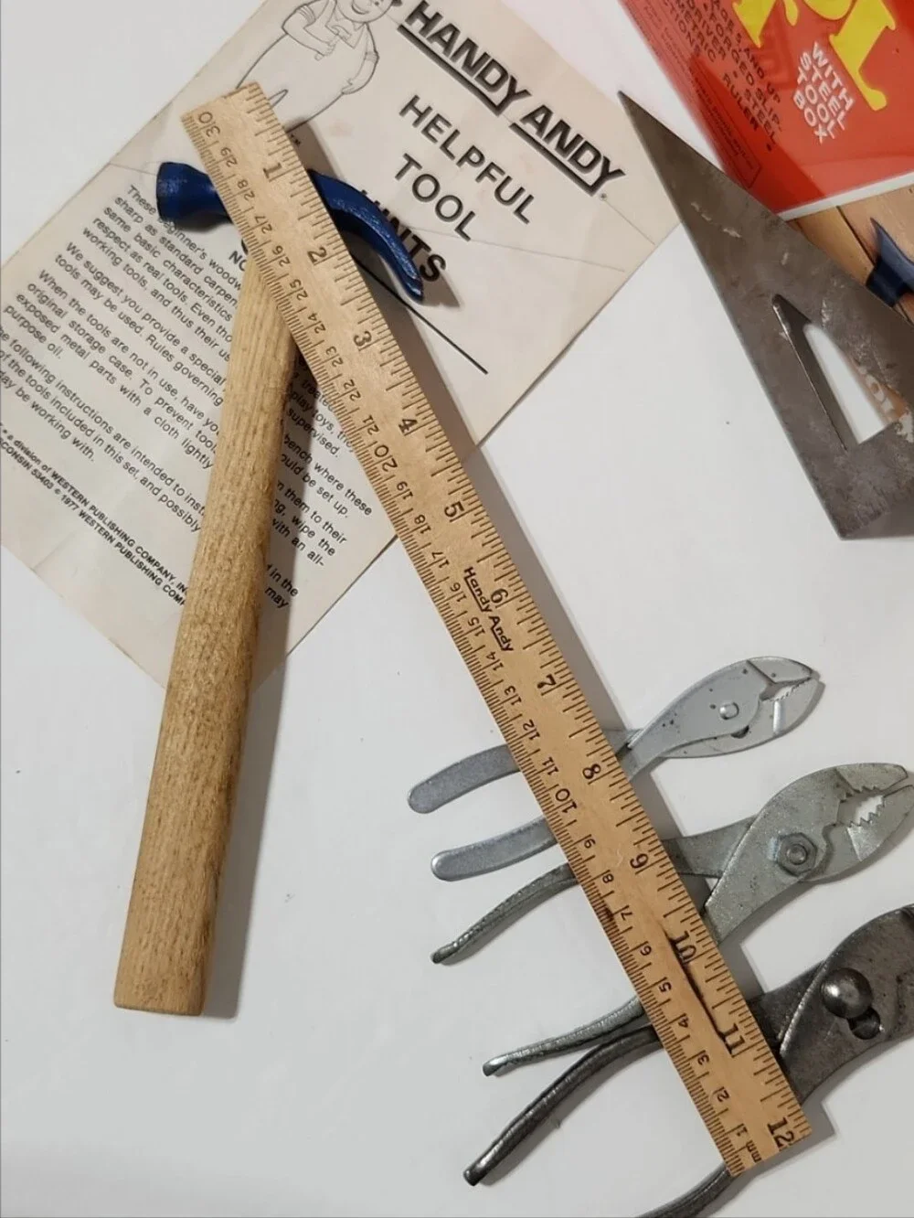 1977 Handy Andy Tool Set with Steel Tool Box Skil-Craft
